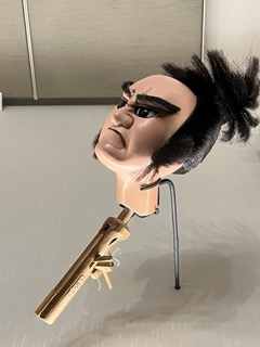 かしら(文楽人形) 文七